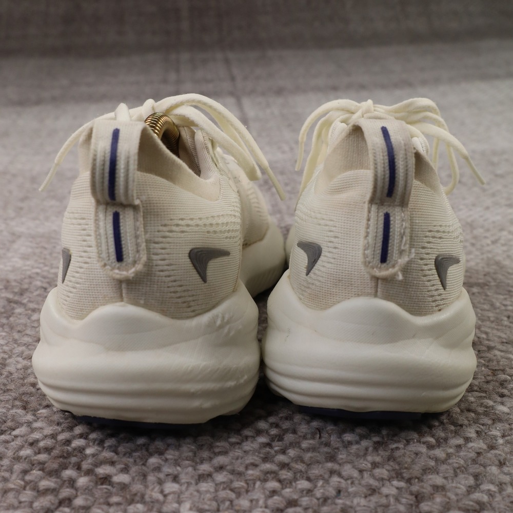 Brooks Glycerin 22 Cream White Navy Running Shoes 1204341B418 Womens 8 - Picture 4 of 8